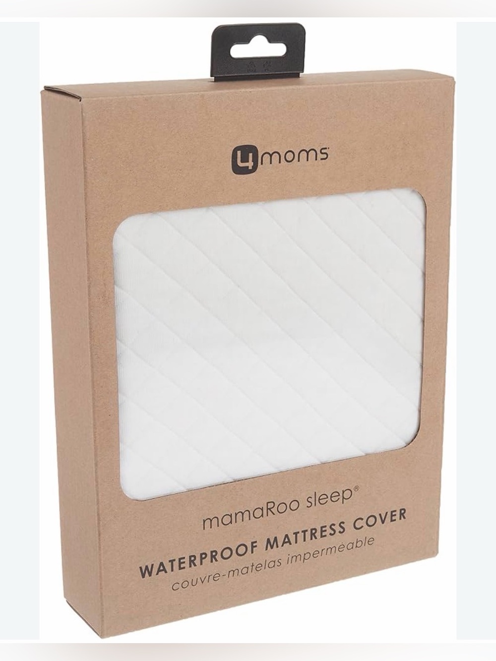 4Moms MamaRoo Sleep Waterproof Mattress Cover - White. NEW